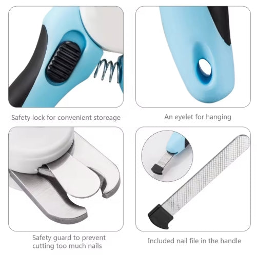 🐾 Cortador de Unhas Estável para Cães e Gatos – Seguro e Fácil de Usar